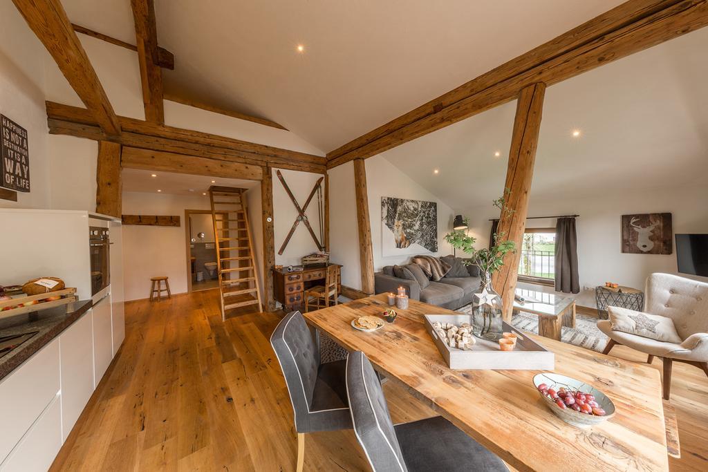 BauernLodge Alpin Appartements Höfen Extérieur photo